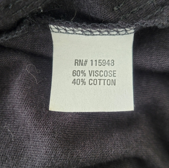 JOAN VASS Black Animal Sequin Long Sleeve Blouse Tunic - XL - Picture 4 of 5